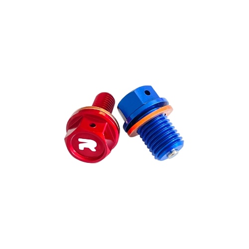 Magnetic oil drain plug Fantic 125 XX (22-25) red DS89.1006R