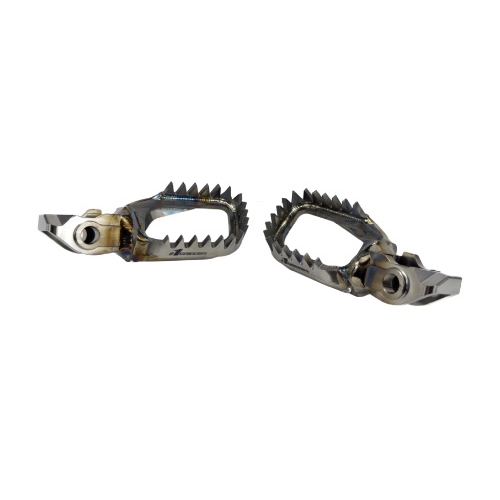 Footpegs titanium Honda CRF 450 R (02-26) rear-set and lowered OFP-T0201-55