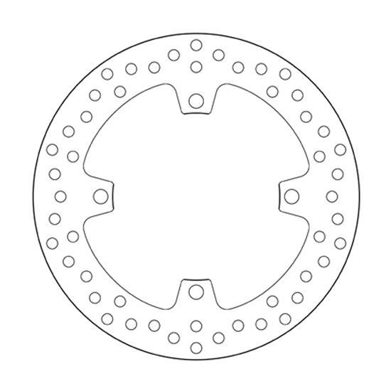 Brake disc Brembo Serie Oro Suzuki RMZ 250 (07-25) rear 68B40788