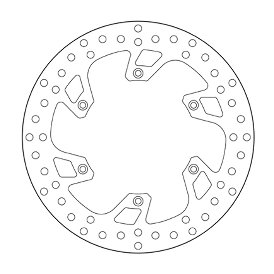 Brake disc Brembo Serie Oro Husqvarna 250 TE (14-25) front 68B407B8