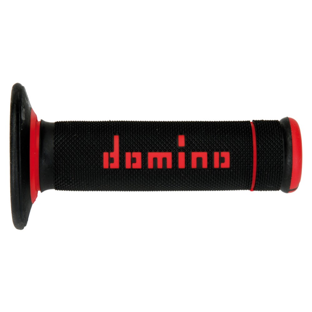 Pair of Grips off-road Domino A190 X-Treme - black red