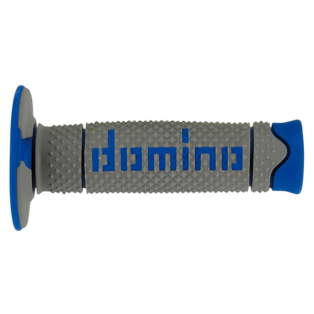 Pair of Grips off-road Domino A260 - grey blue