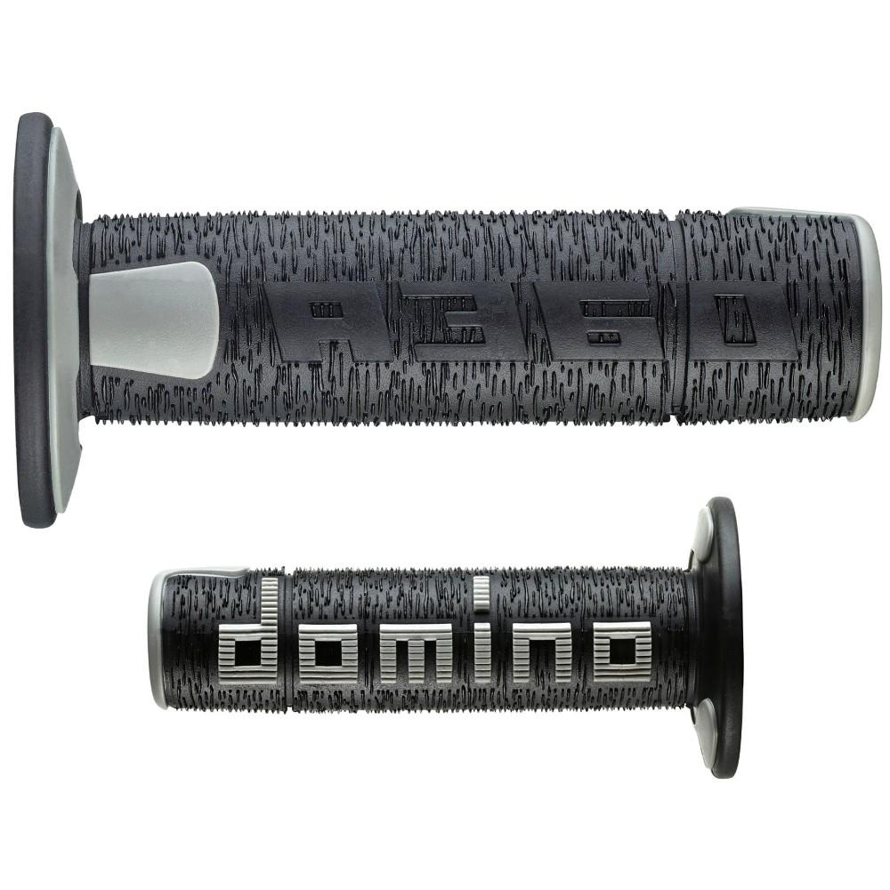 Pair of Grips off-road Domino A360 - black grey