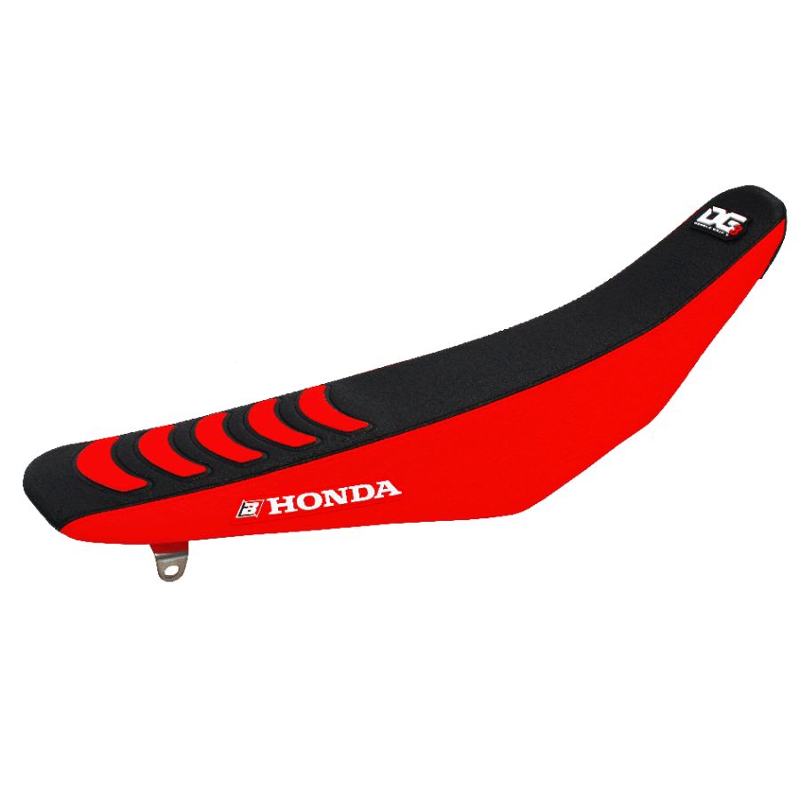 Seat cover Blackbird Honda CRF 250 R (14-17) DG3 black e red BL-1147H