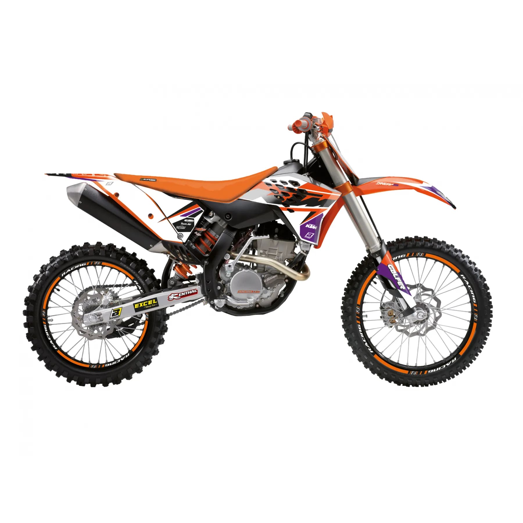Graphics kit KTM 250 SX (07-10) Dream 5 BL-2527AB