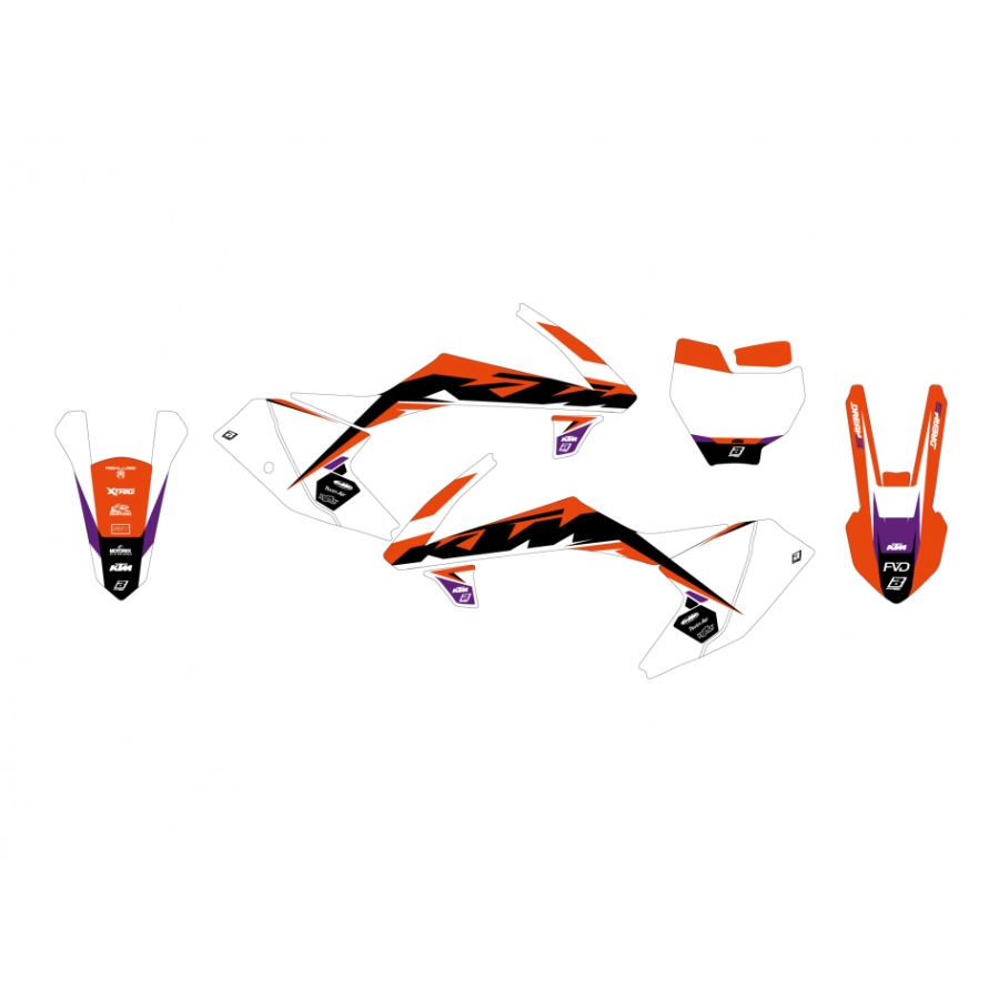 Graphics kit KTM 65 SX (16-23) Dream 5 BL-2543AB