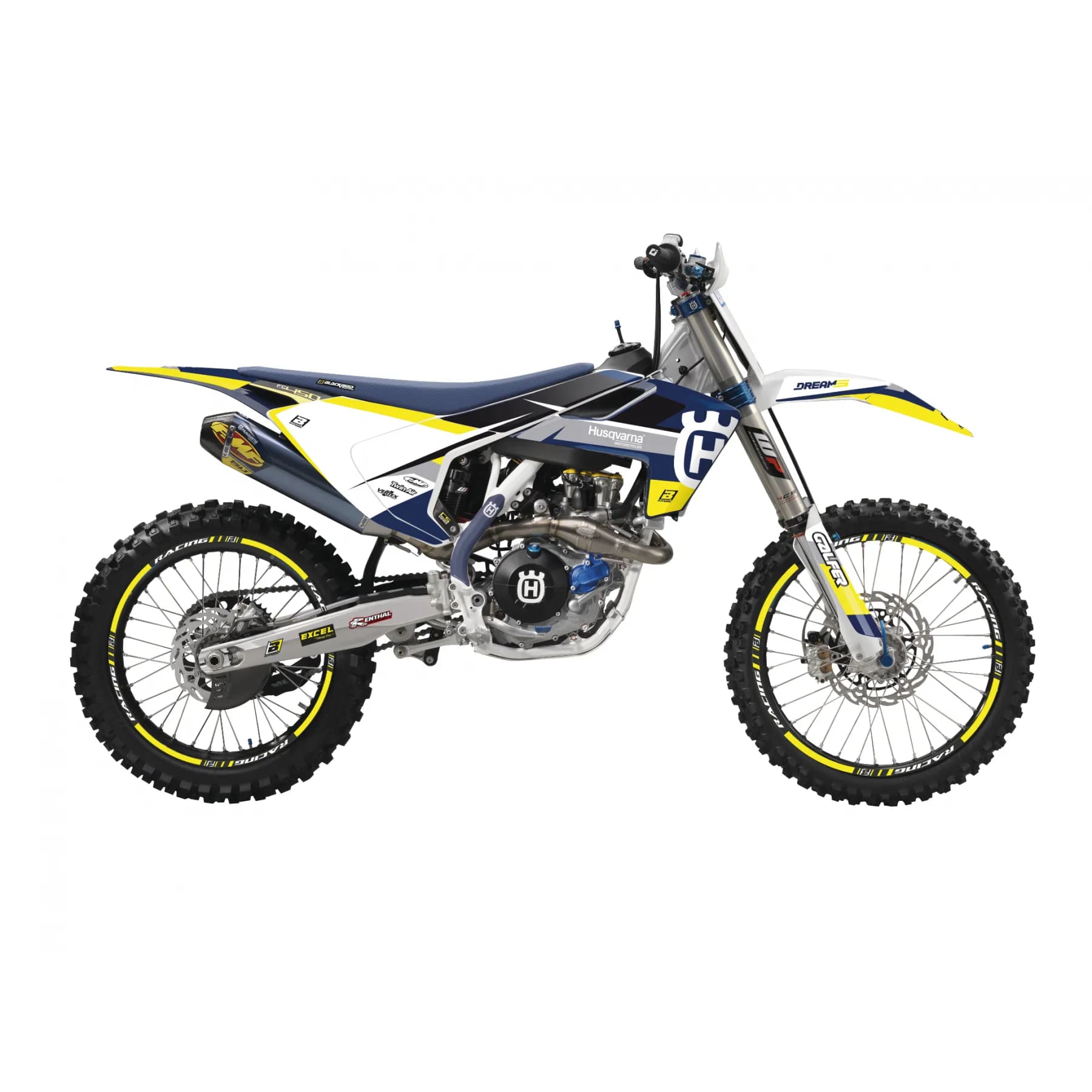 Graphics kit Husqvarna 125 TC (16-18) Dream 5 BL-2612AB