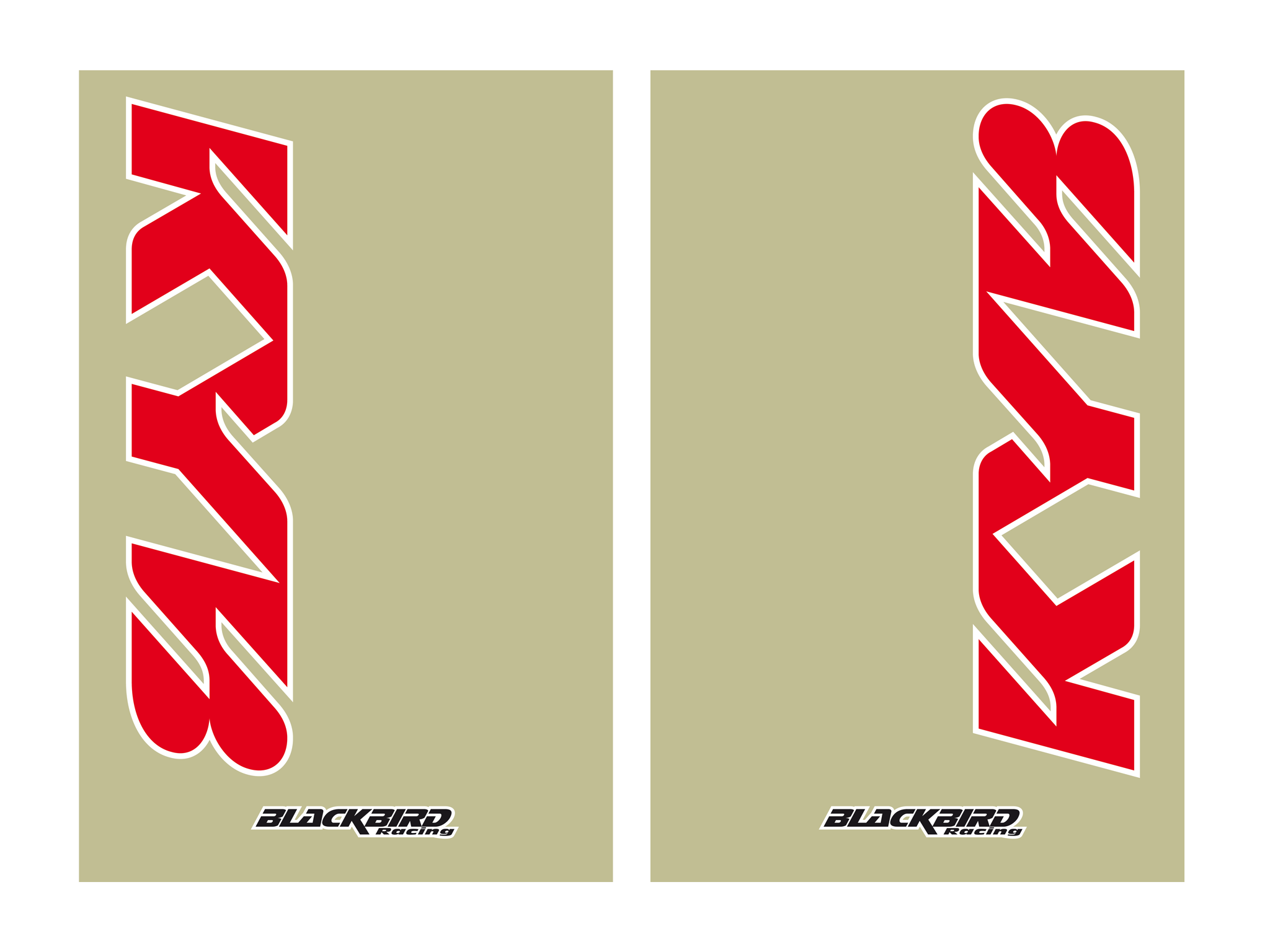 Kit sticker for Kayaba fork guard with transparent background Kit sticker for Kayaba fork guard with transparent background