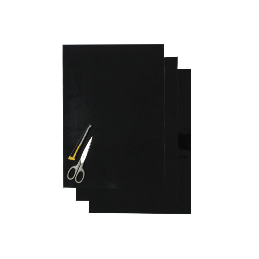 Crystall adhesive sheets black Crystall adhesive sheets black