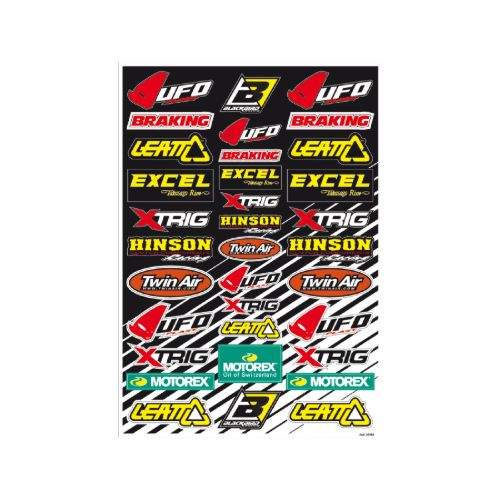 Kit sticker Logo sponsor - B Kit sticker Logo sponsor - B