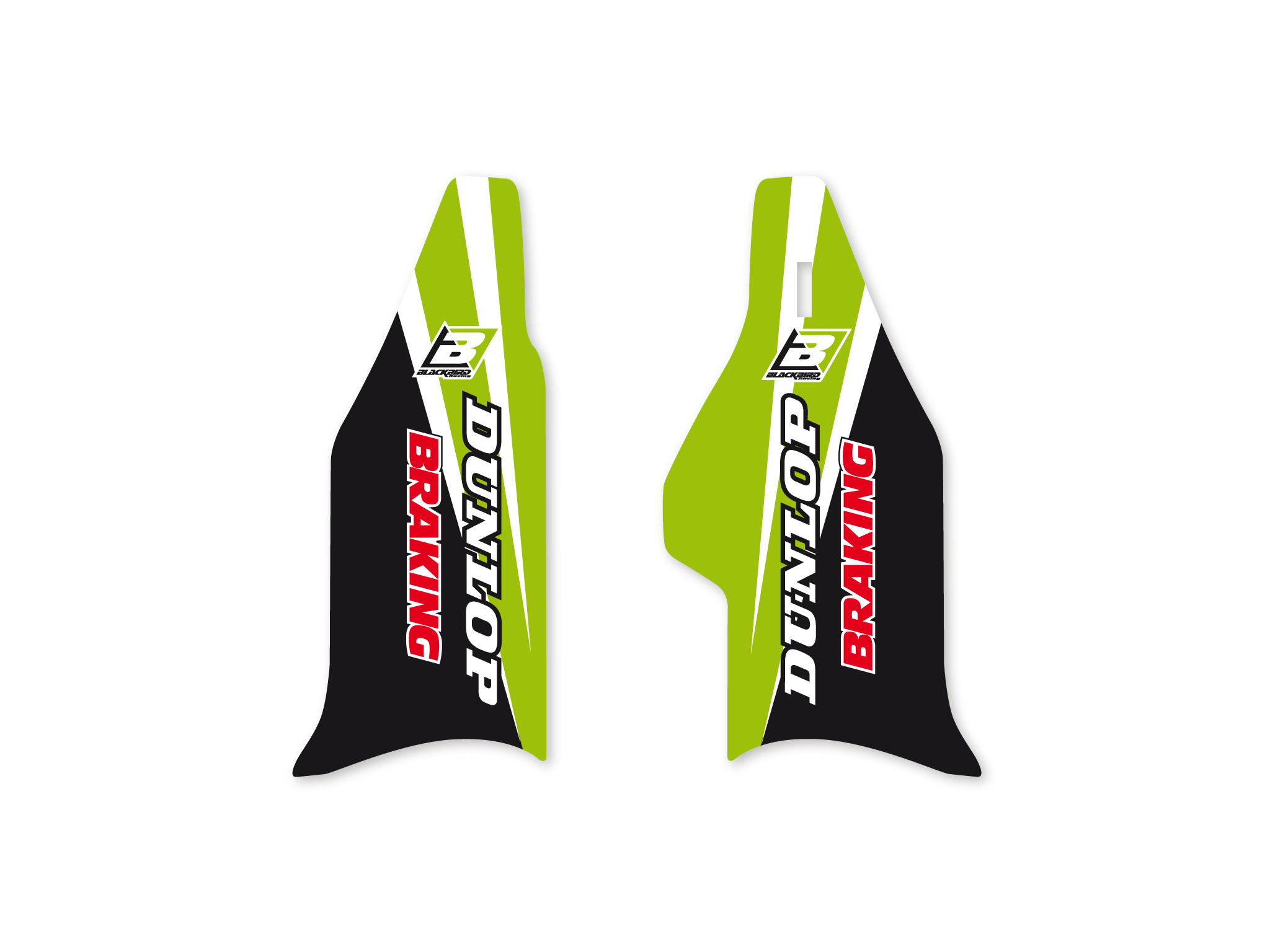 Fork guard stickers Kawasaki KX 125 (03-08) Dream 4 Fork guard stickers Kawasaki KX 125 (03-08) Dream 4