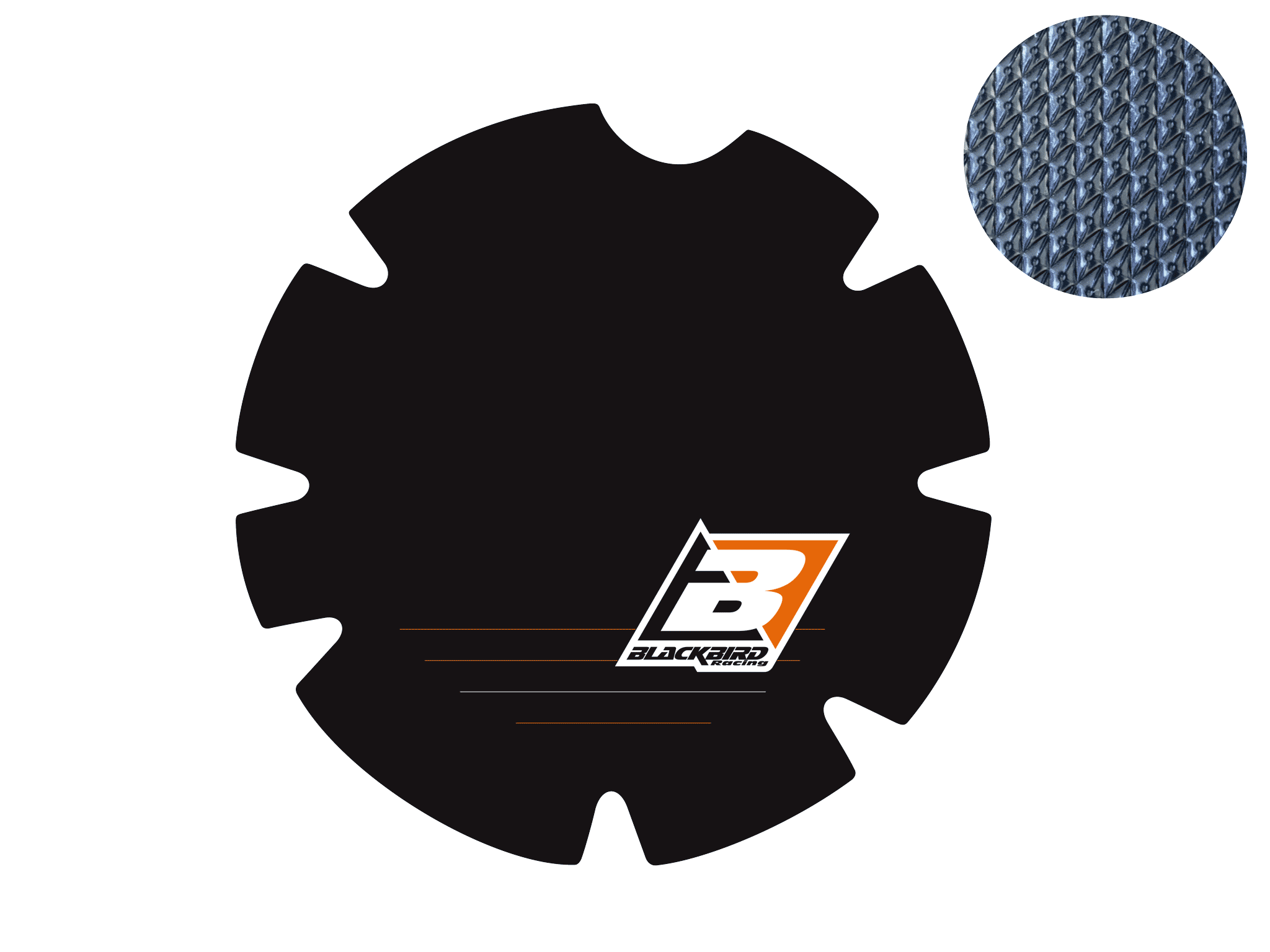 Clutch cover protection sticker KTM 125 EXC (08-16) BL-5515/03