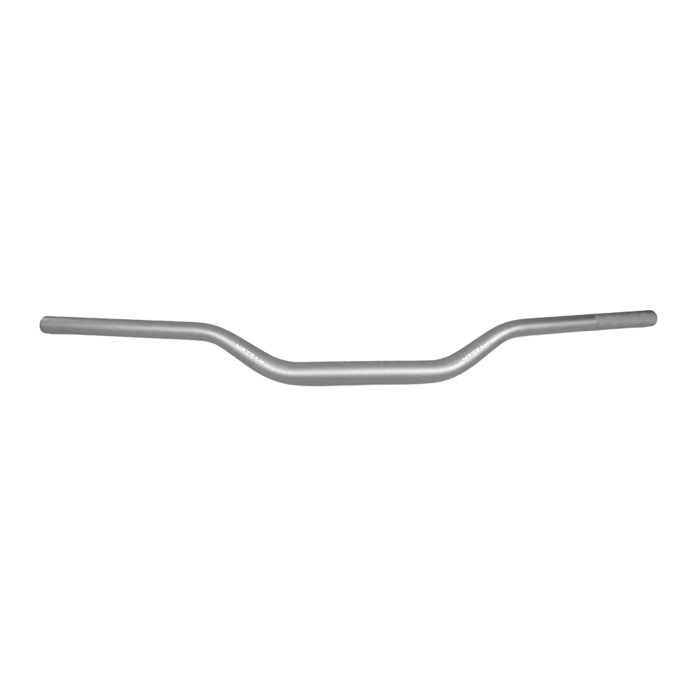 Handlebar NRTeam 28.6 mm low bend silver - 6061-T6 DS04.1002G