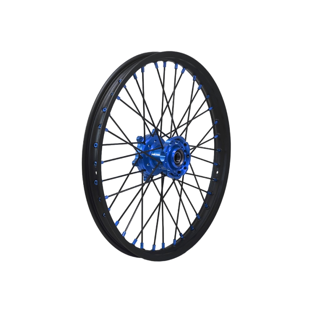 Wheel Fantic 125 XX (22-25) front 21x1.60 blue DS50.FB31B