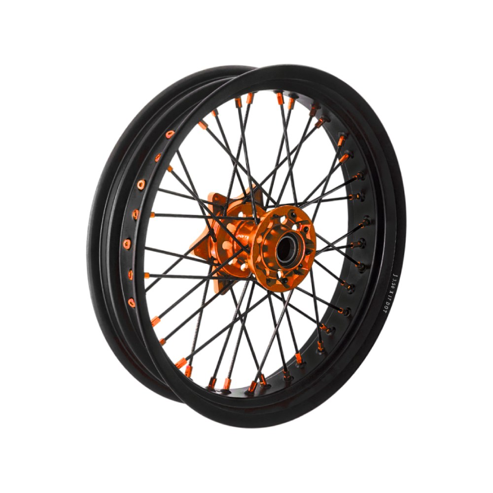 Wheel Husqvarna 125 TE (14-16) front 17x3.50 orange DS50.FM51A