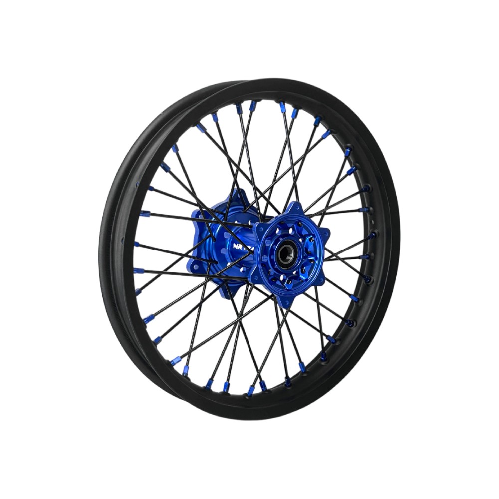 Wheel Fantic 250 XX (22-25) rear 18x2.15 blue DS50.RB32B