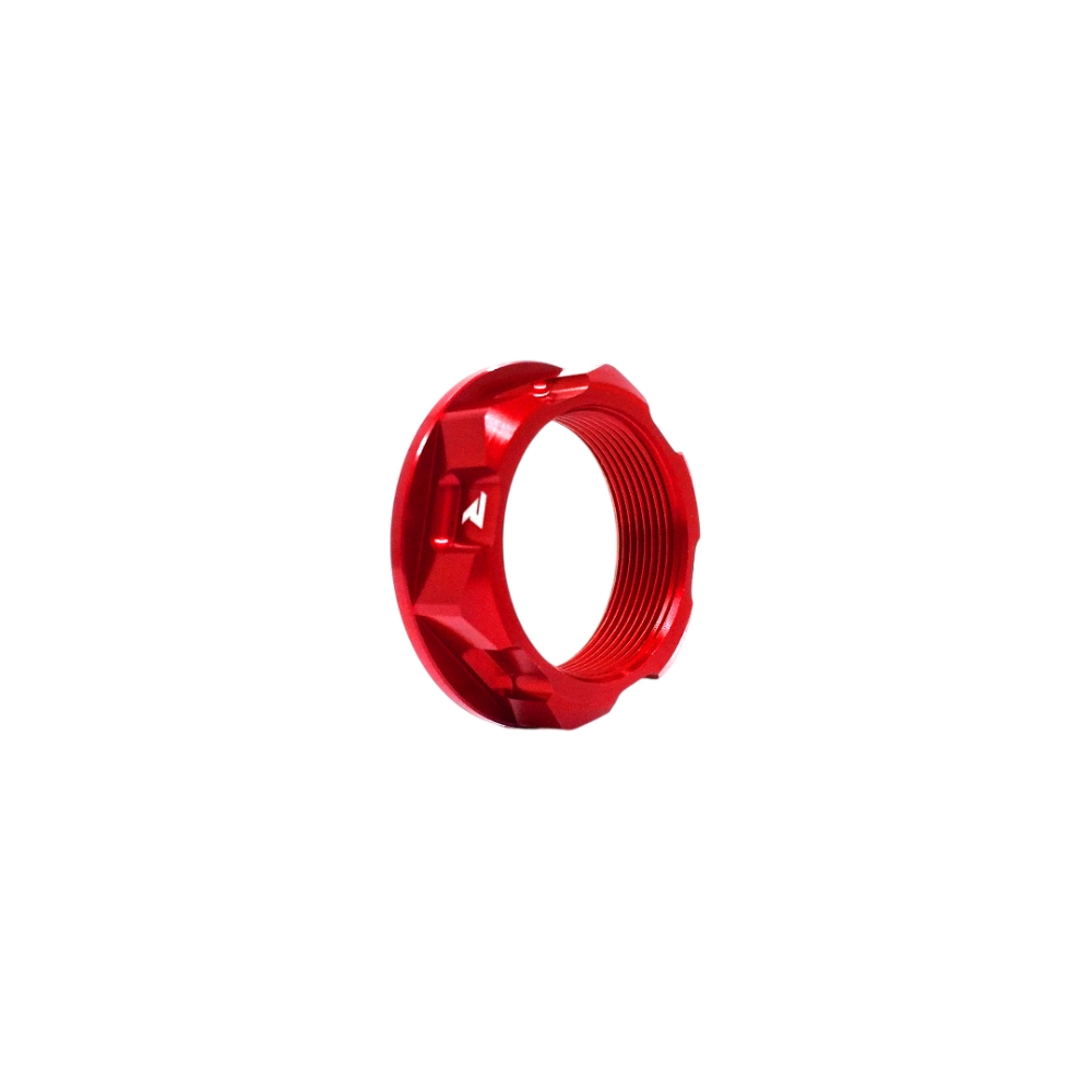 Steering stem nut Honda CR 250 (01-07) red DS88.0001R