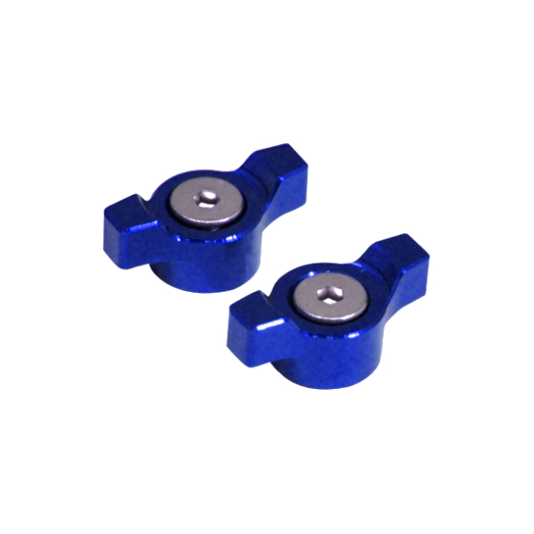 Fork Adjuster Pair Husqvarna 125 TC (21-25) lower blue DS88.0301B
