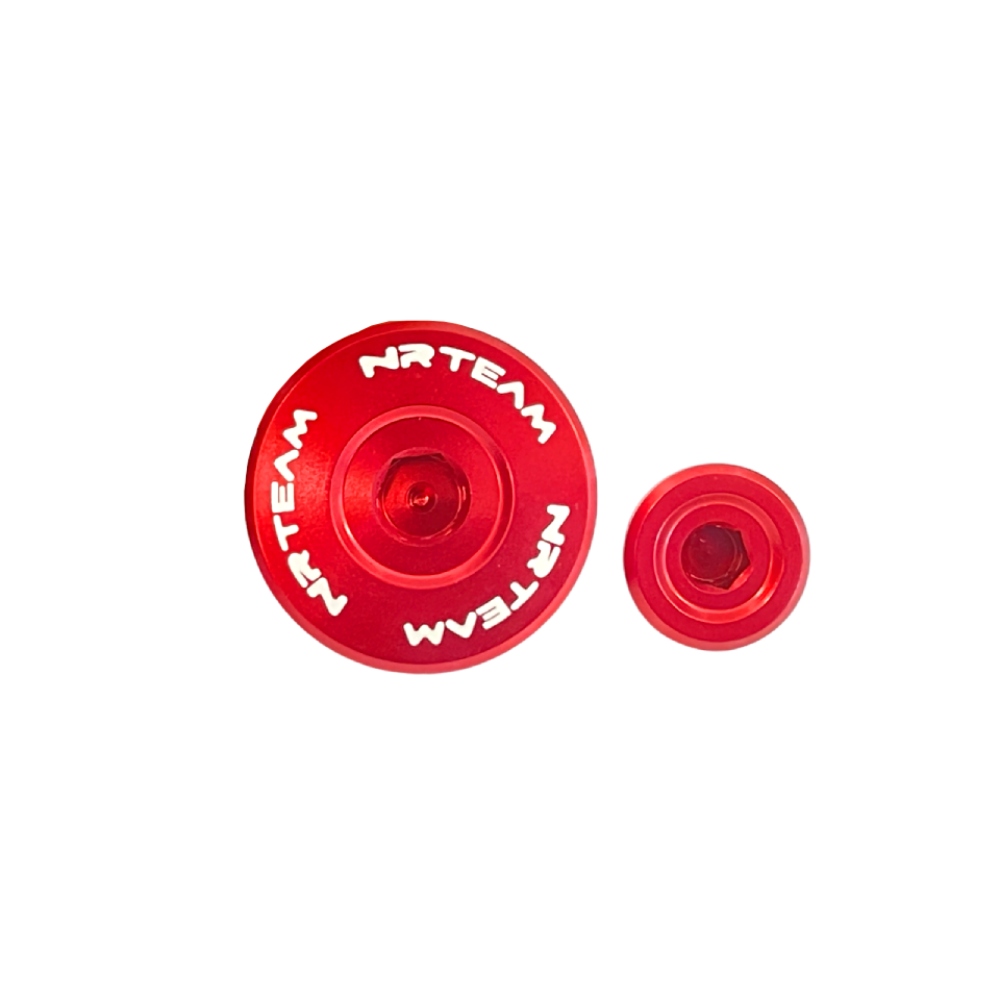 Engine case plug Suzuki RMZ 450 (05-25) red DS88.3004R