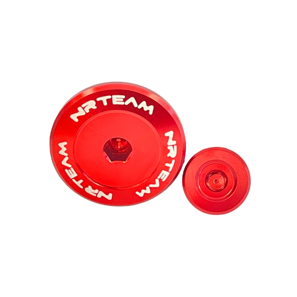 Engine case plug Fantic 250 XXF (22-25) red DS88.3007R