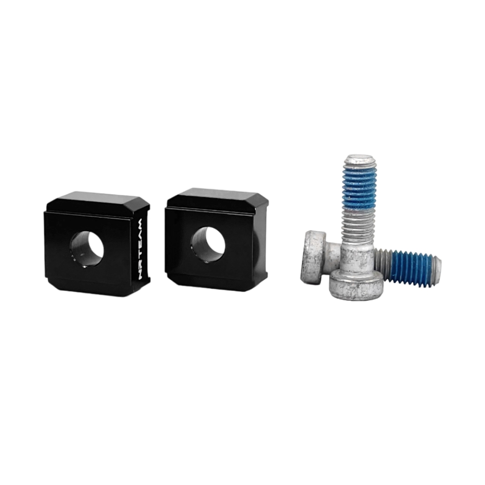 Handlebar riser kit Beta RR 480 (15-24) - 10 mm NRTeam black DS88.6013N