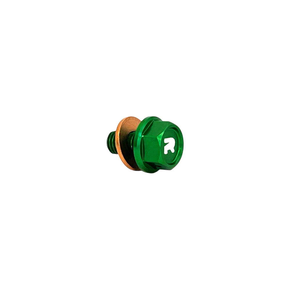 Magnetic oil drain plug Kawasaki KX 450 F (19-26) green DS89.1001V