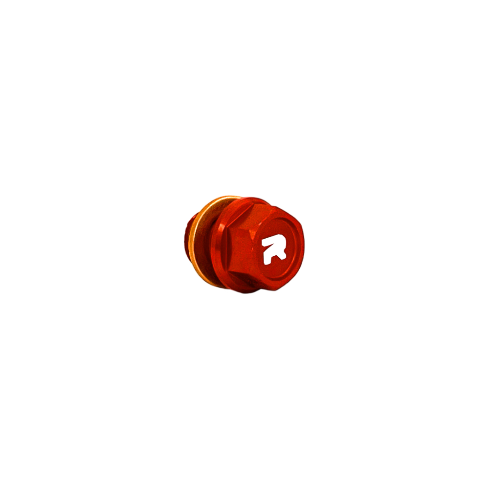 Magnetic oil drain plug KTM 250 EXC (98-26) red DS89.1007R