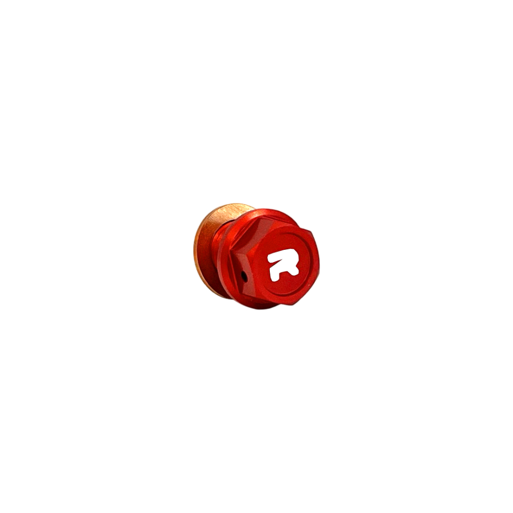 Magnetic oil drain plug Honda CR 250 (02-07) red DS89.1009R