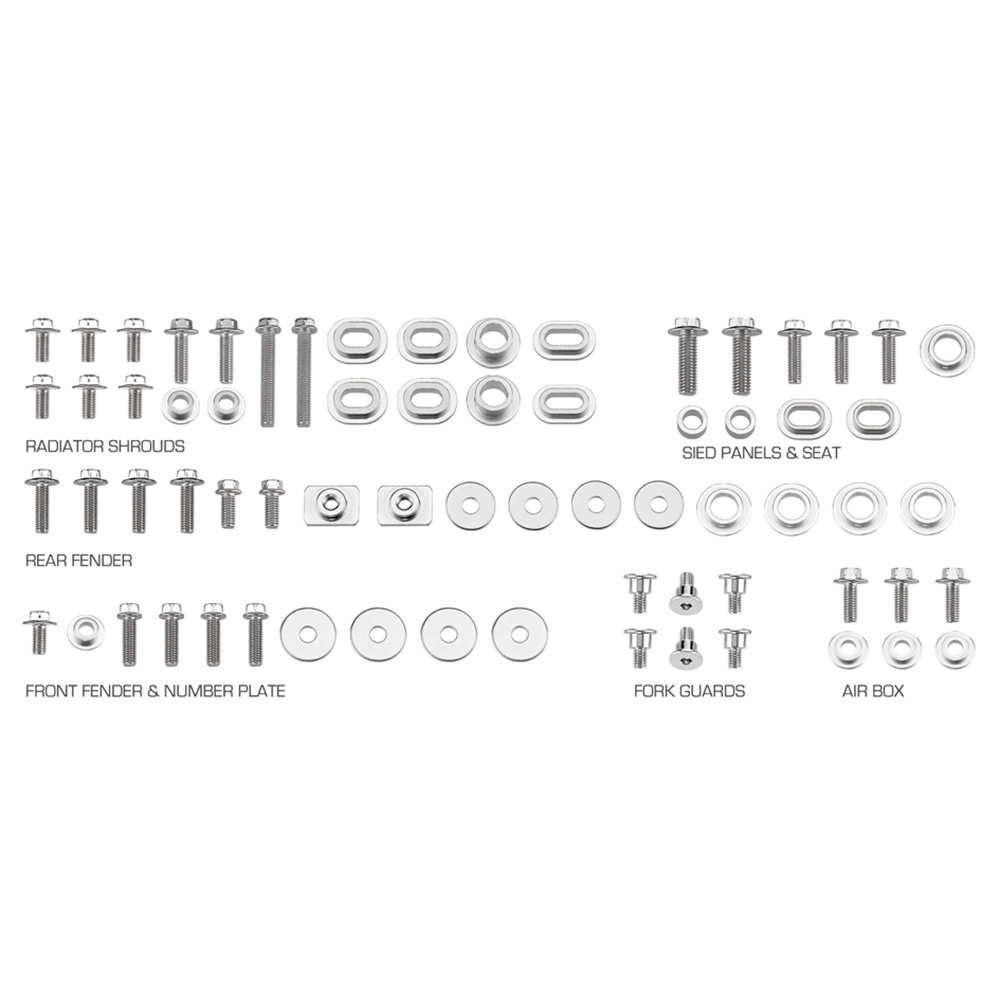 Plastics Screw Kit Yamaha WR 250 F (15-19) DS89.5203