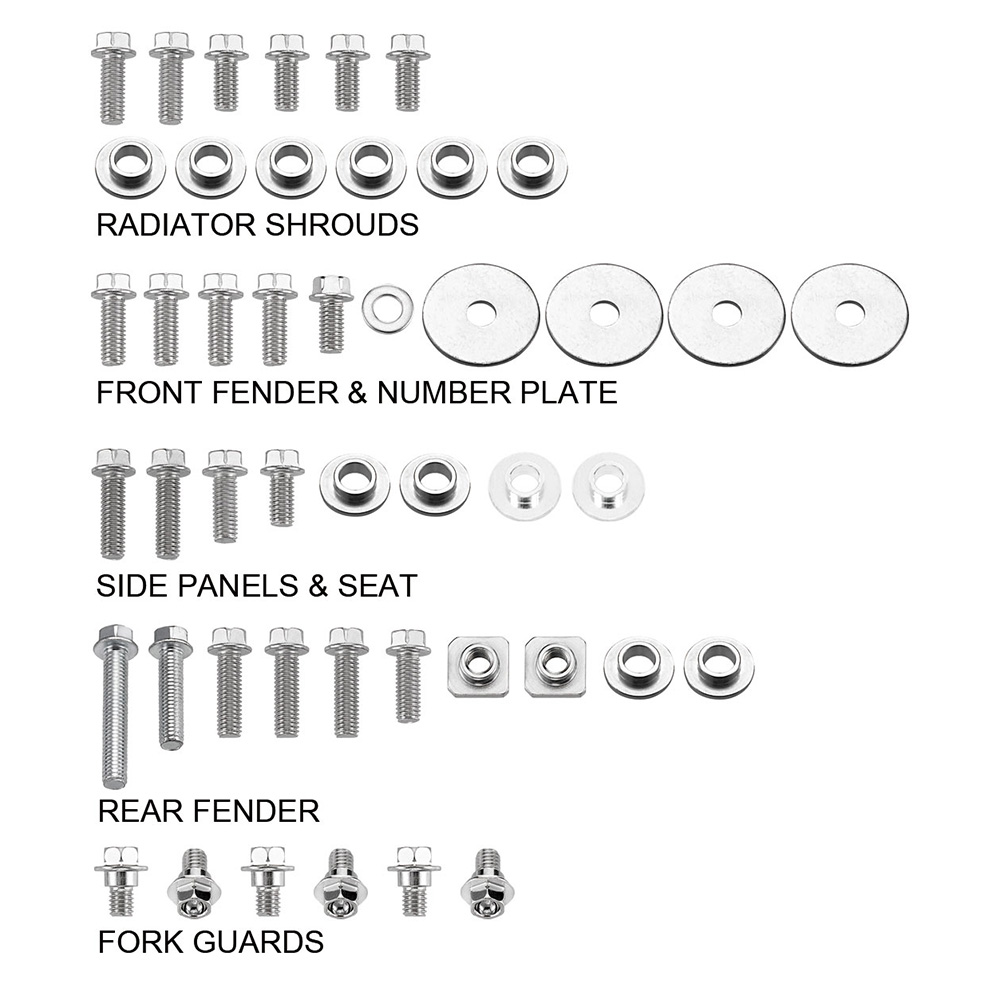 Plastics Screw Kit Suzuki RM 125 (01-12) DS89.5402