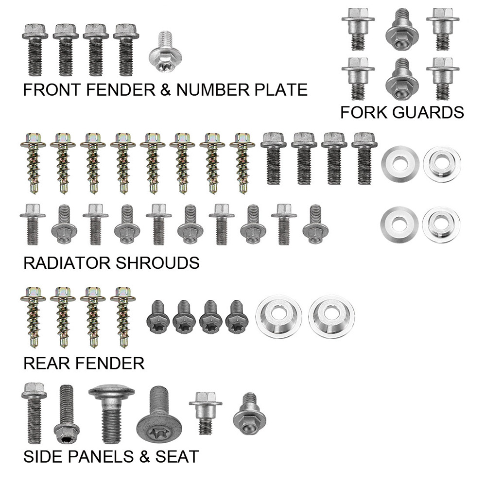 Plastics Screw Kit KTM 300 EXC (17-21) DS89.5504