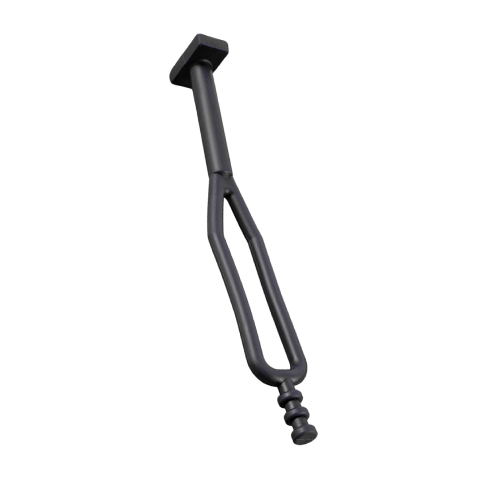 Side stand rubber strap long black