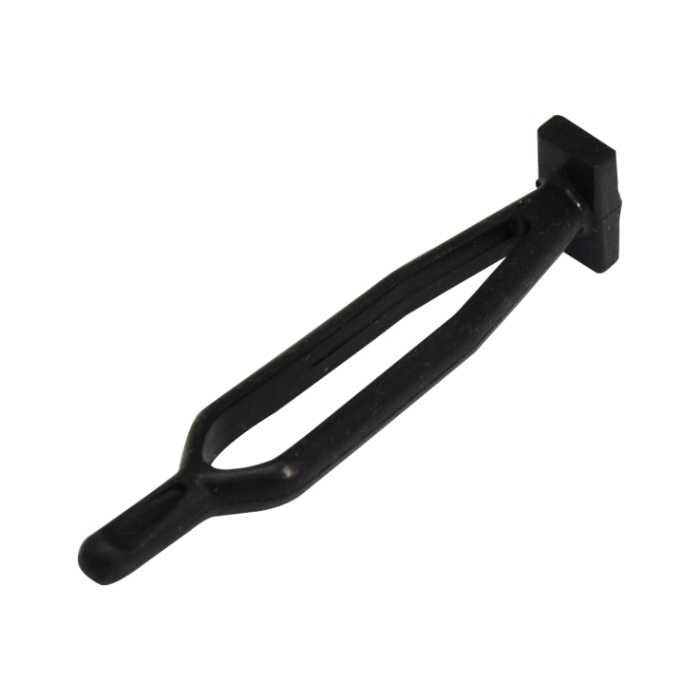 Side stand rubber strap short black DS89.9528N