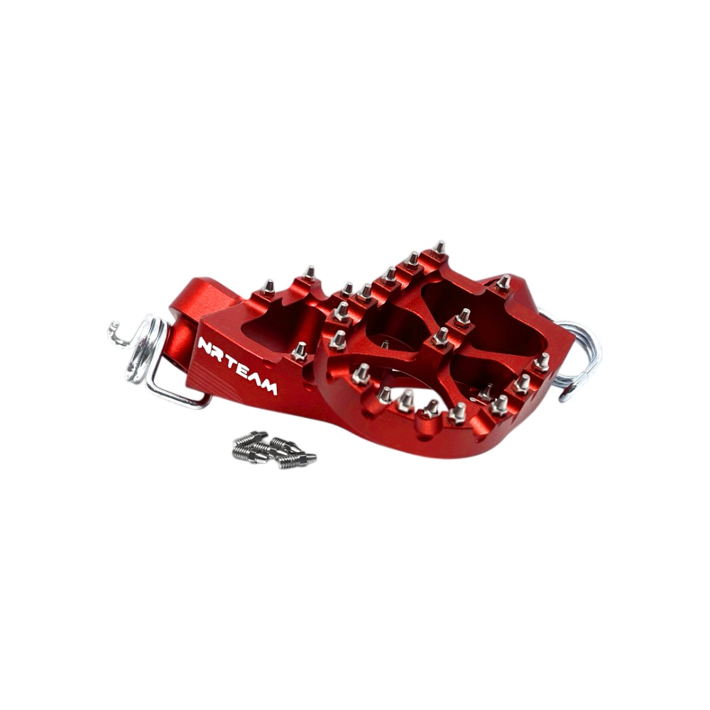 Footpegs Ergal KTM 500 EXC-F (12-16) red DS98.0795R