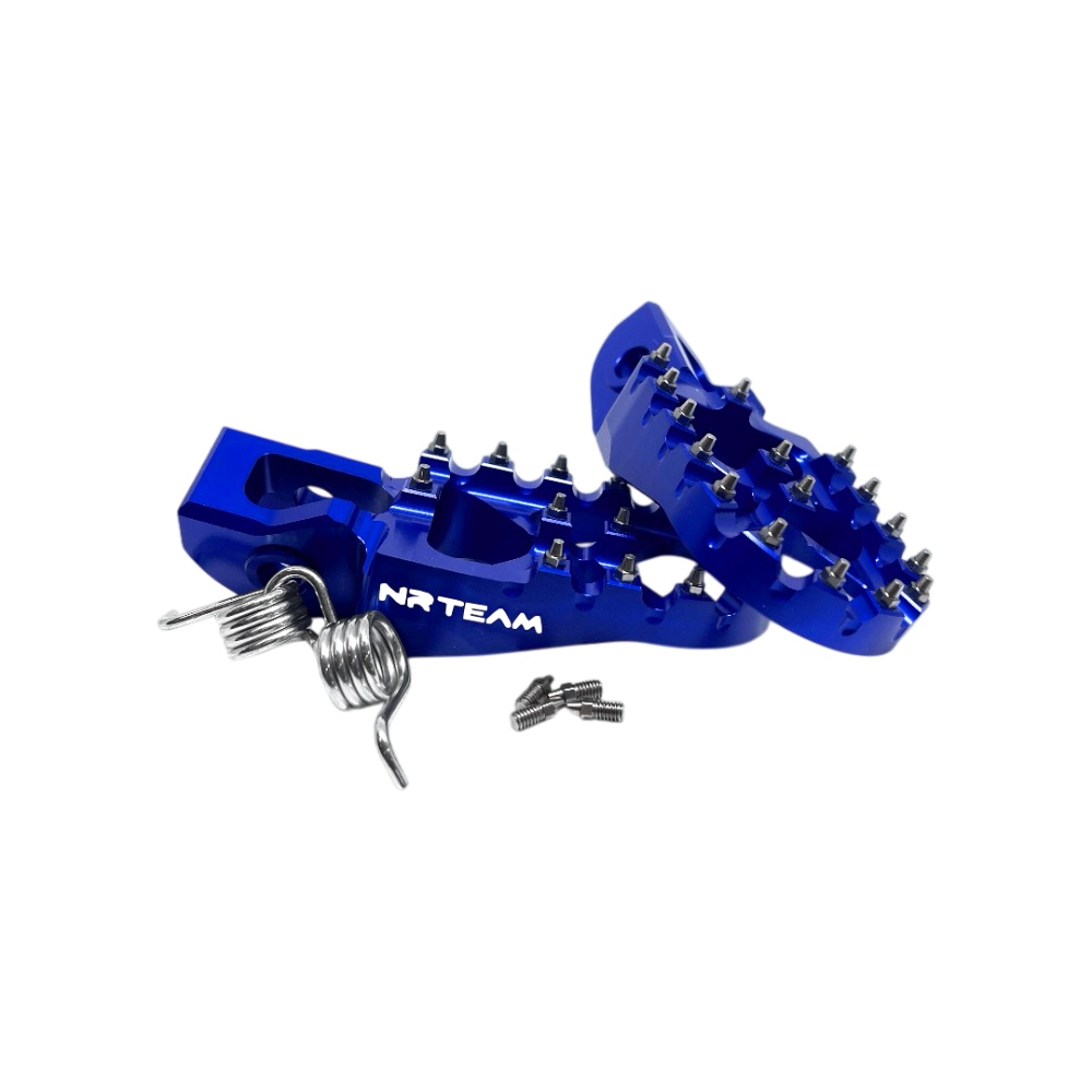 Footpegs Ergal KTM 250 EXC (17-23) blue DS98.0798B