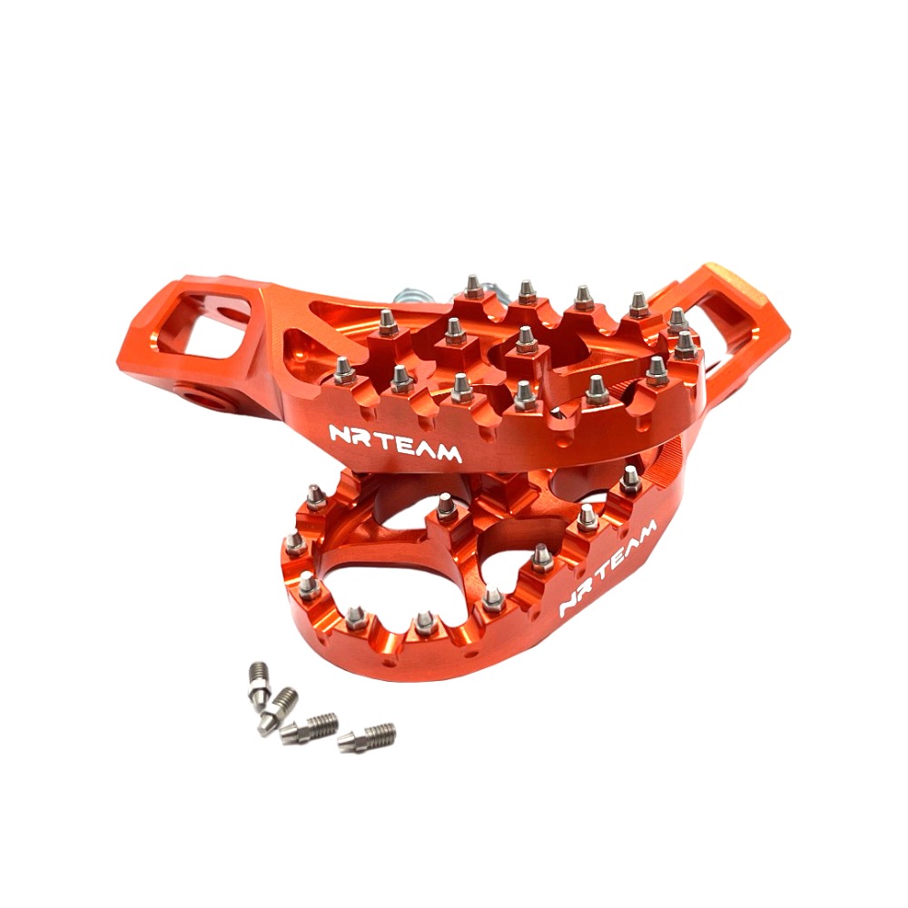 Footpegs Ergal KTM 85 SX (25-26) orange DS98.7925A