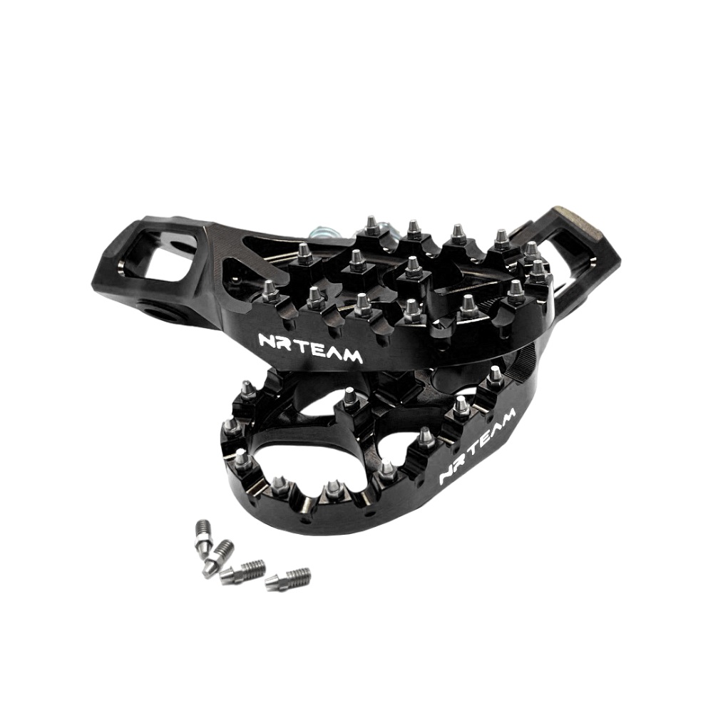 Footpegs Ergal KTM 125 SX (23-26) black DS98.7925N