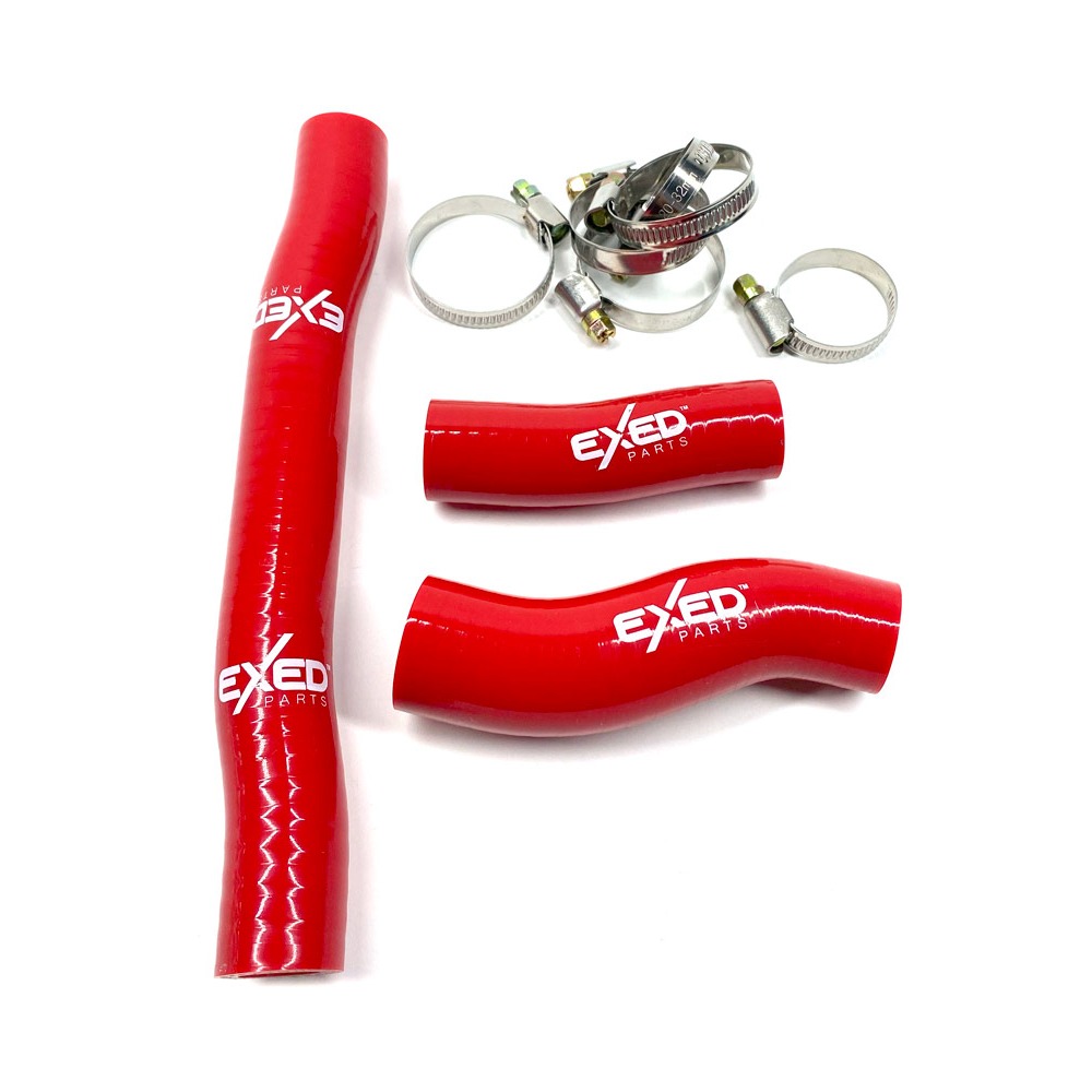 Radiator hoses KTM 250 SX (19-22) red - Exed E-SH-K2-R