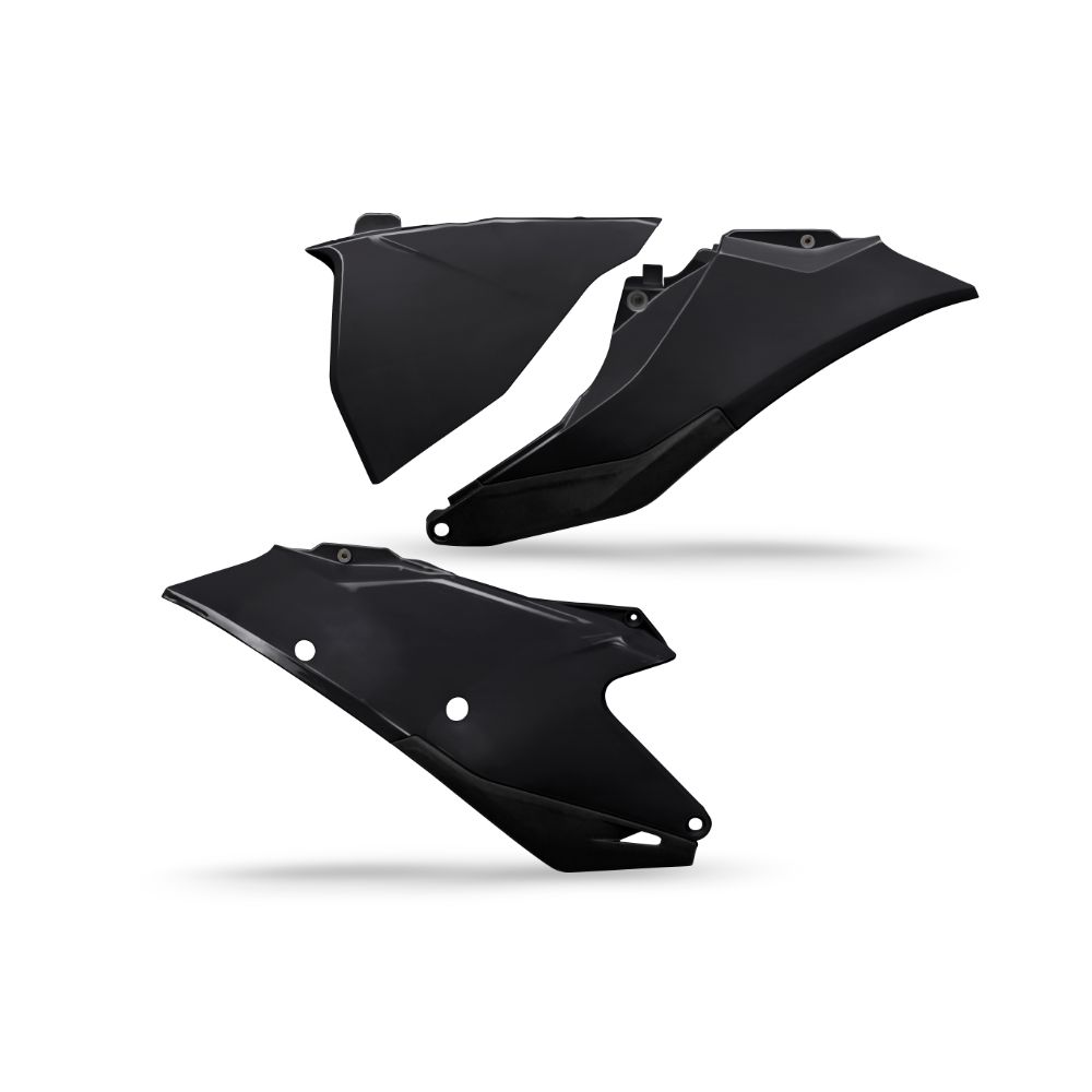 Side number plates Gasgas 300 EC (21-23) black GG07129-001