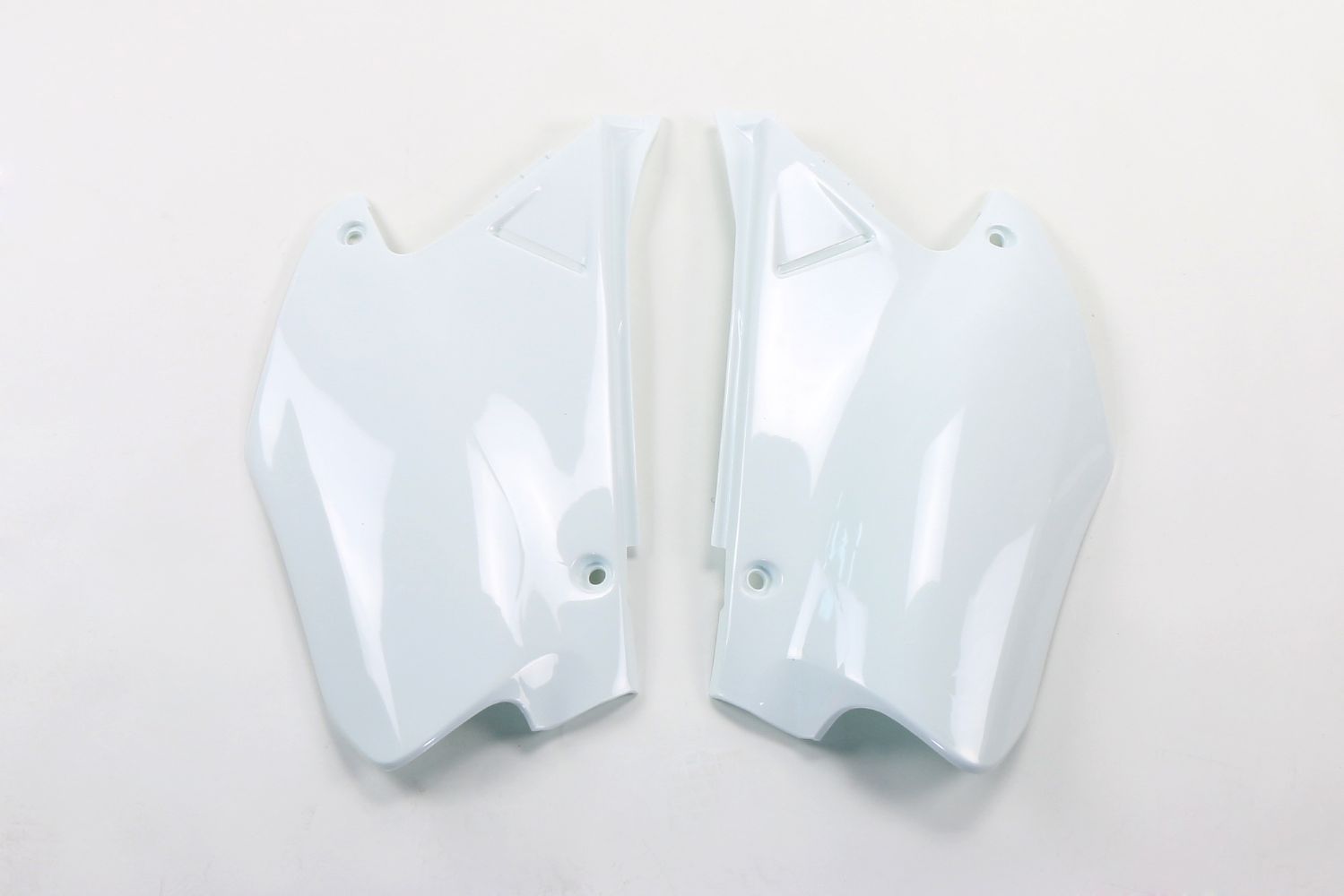 Side number plates Honda CR 250 (00-01) white* HO03665-041