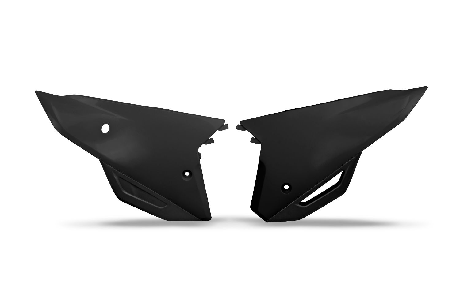 Side number plates Honda CRF 250 RX (22-24) black HO05606-001