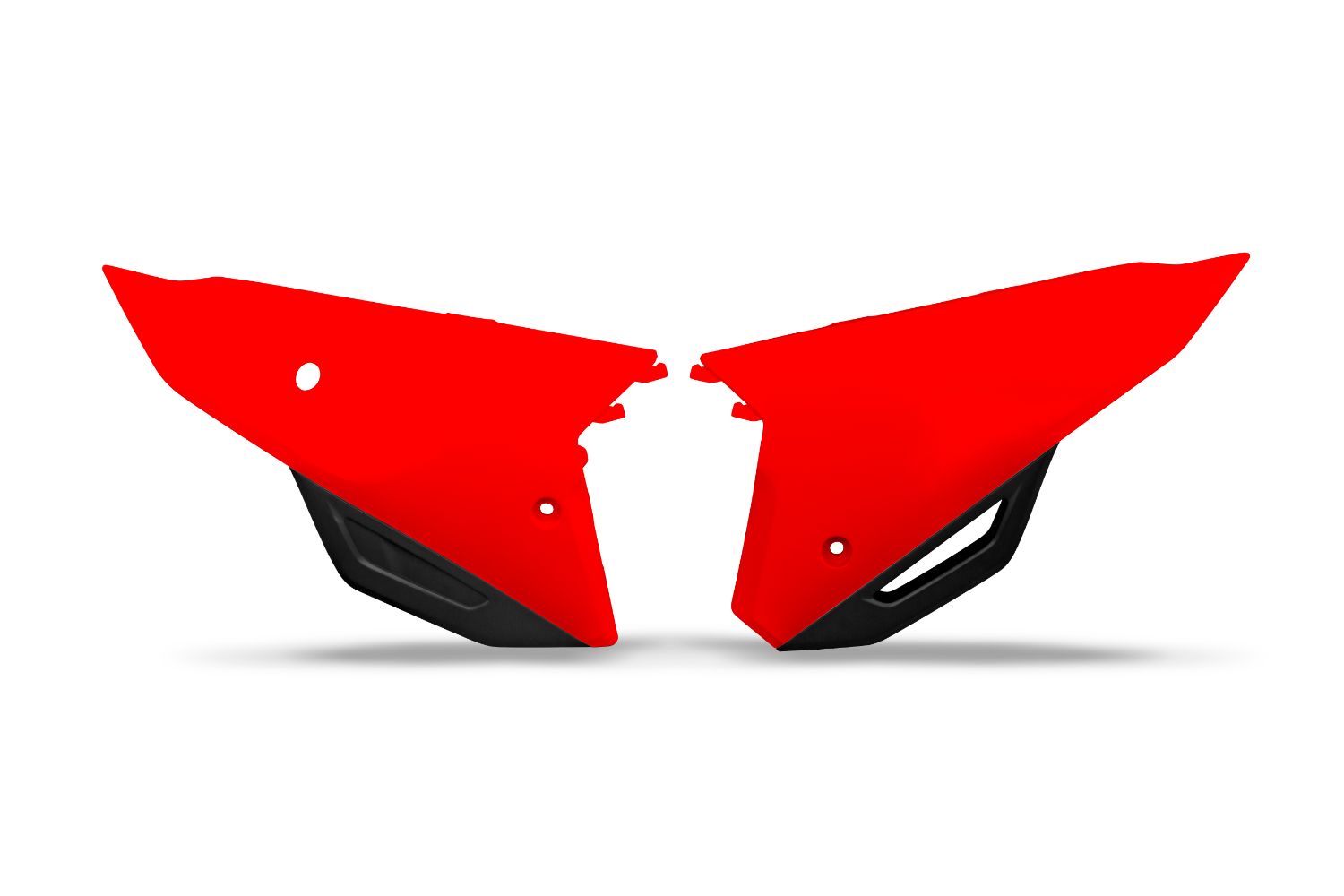Side number plates Honda CRF 450 RX (21-24) red* HO05606-070
