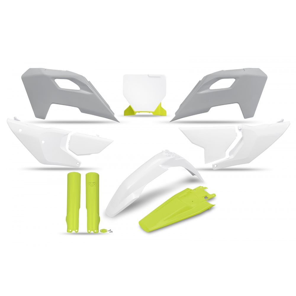 Plastics kit Husqvarna 125 TC (24) - colour OEM HUKIT626F-999D