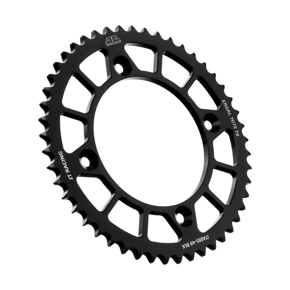 Rear sprocket JT ergal Husqvarna 85 TC (14-25) 49 teeth pitch 428 black JTA895.49BLK