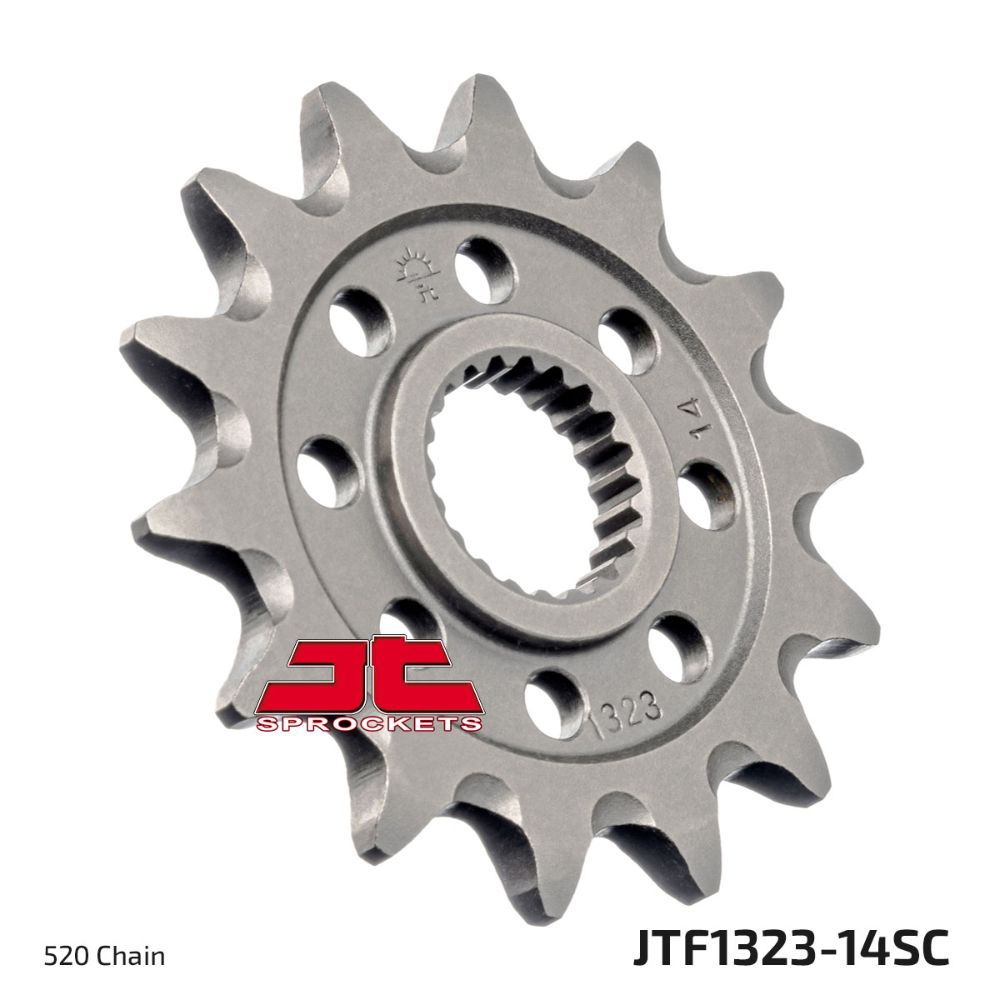Front sprocket JT Honda CR 125 (04-07) 14 teeth anti-mud JTF1323.14SC