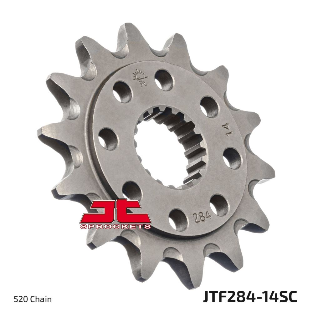 Front sprocket JT Honda CR 250 (88-07) 14 teeth anti-mud JTF284.14SC