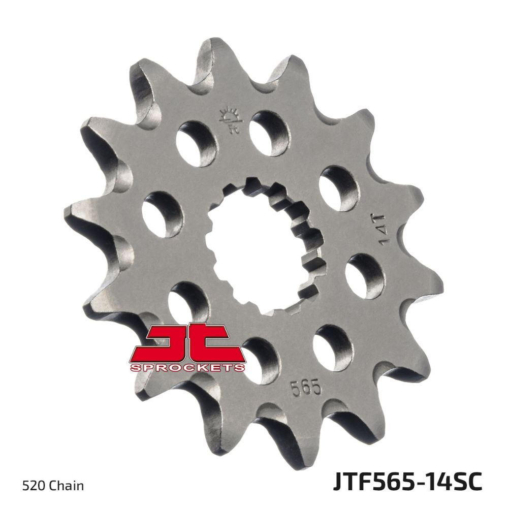 Front sprocket JT Fantic 450 XEF (22-25) 14 teeth anti-mud JTF565.14SC