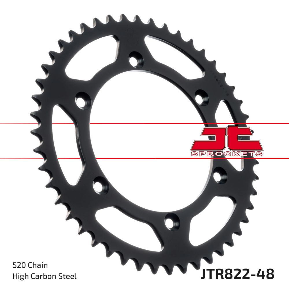 Rear sprocket JT steel Sherco 125 SE-R (18-25) 48 teeth JTR822.48