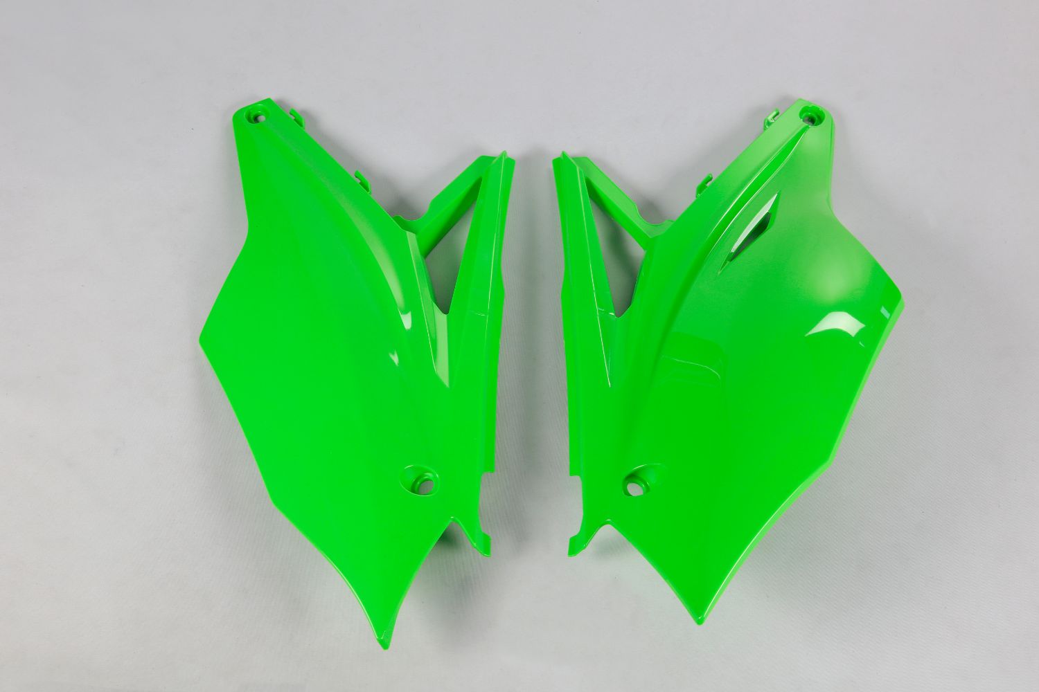 Side number plates Kawasaki KX 250 F (17-20) green KA04737-026