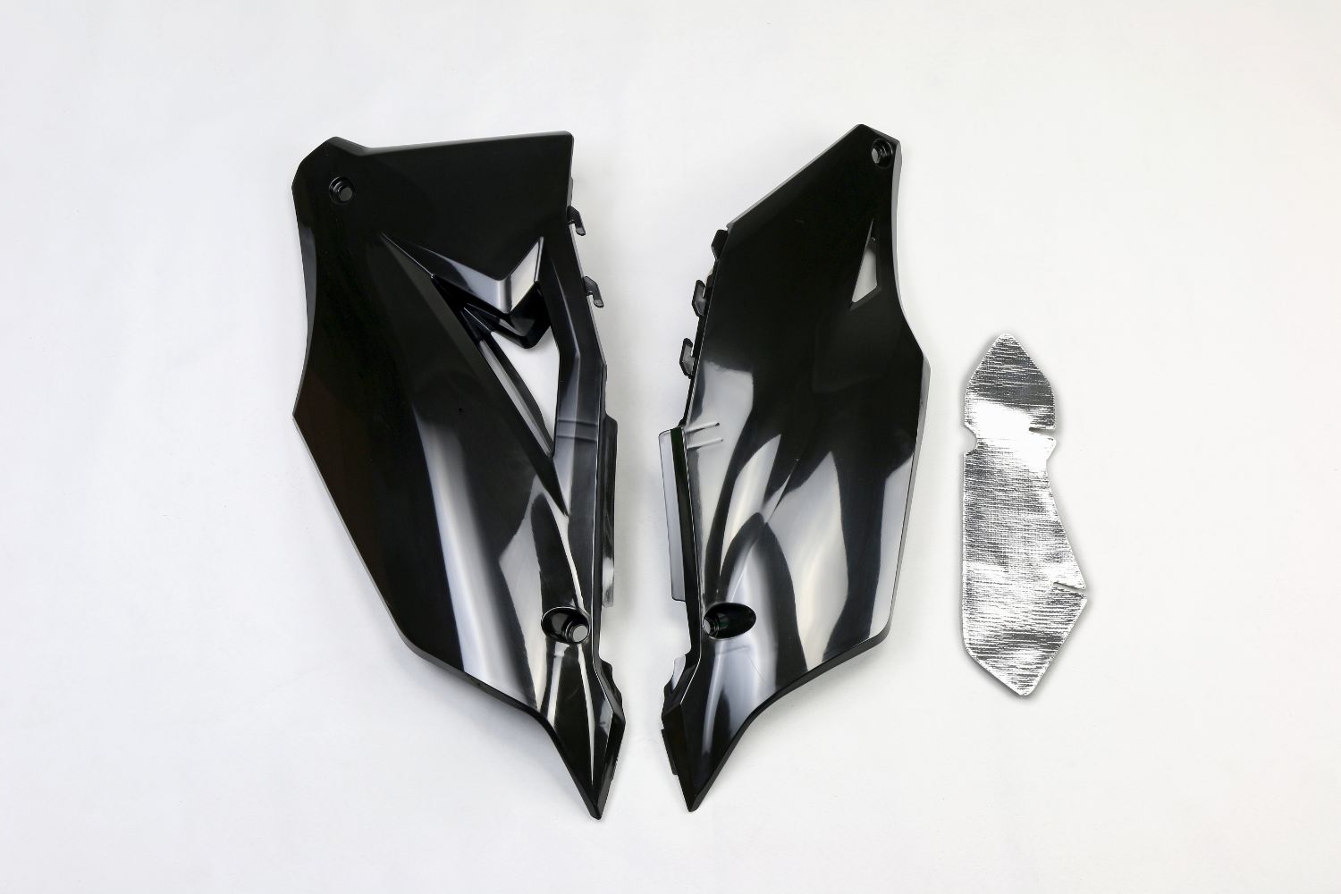Side number plates Kawasaki KX 450 F (19-23) black KA04752-001